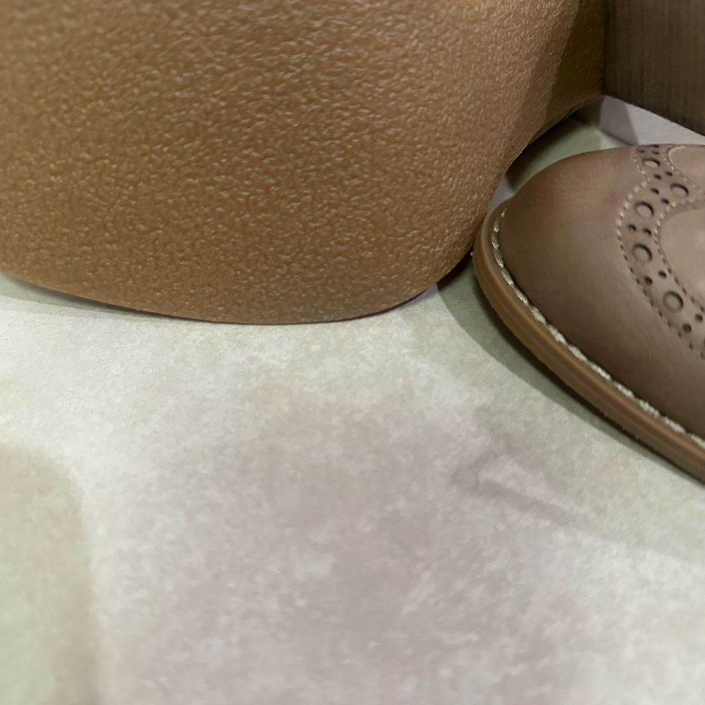 Crown Vintage Taupe Lace-Up Heels - Picture 4 of 4